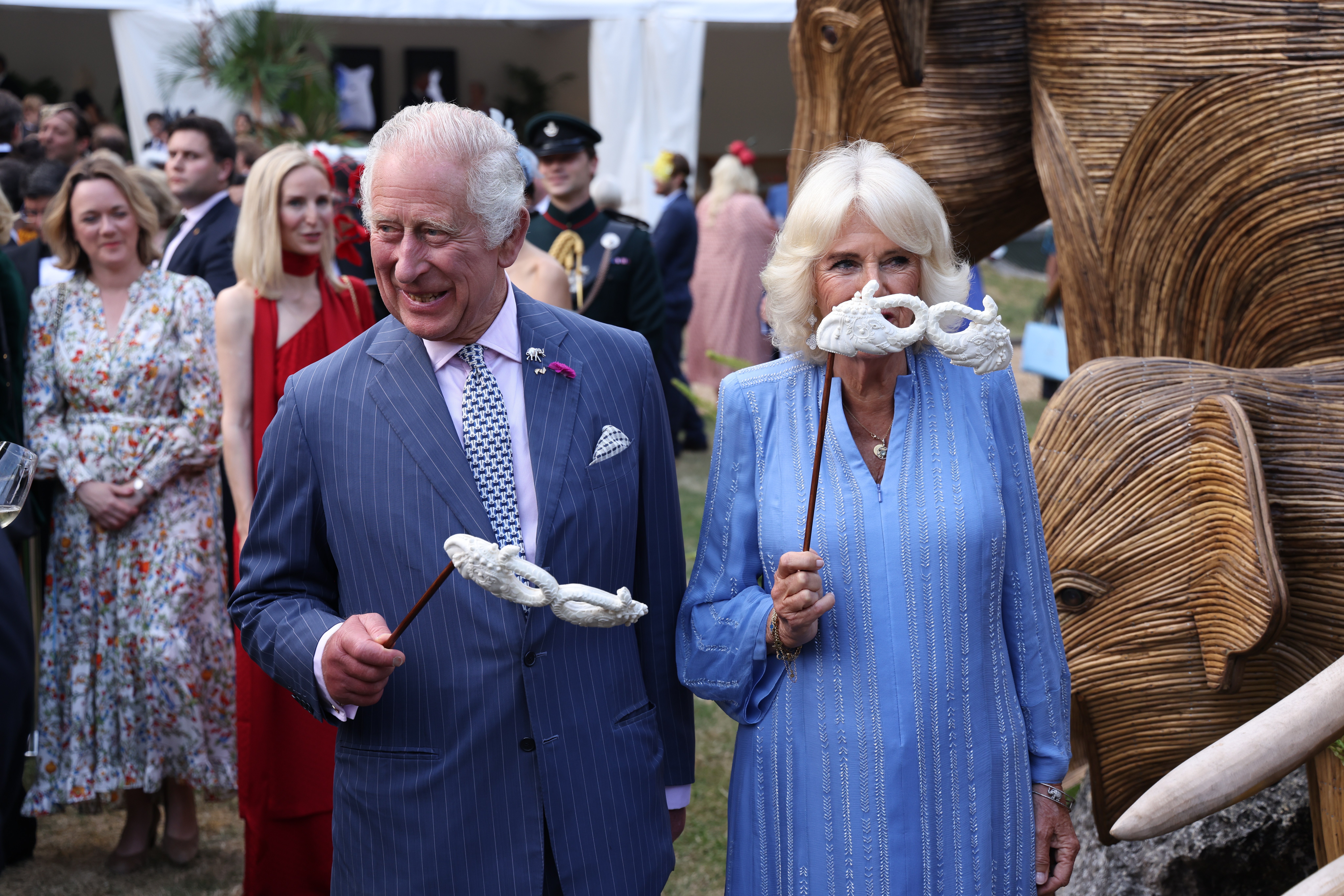 Their Majesties The King and Queen at The Animal Ball 2023